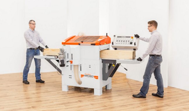 Wood-Mixer's MP360 four-sided planer moulder
