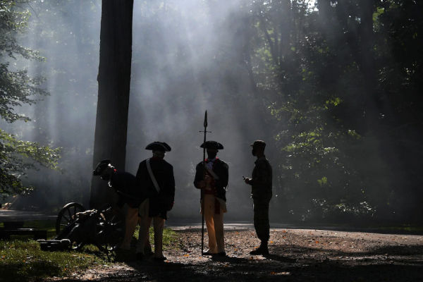 Fallen tree planted by George Washington gets solemn honors before ...